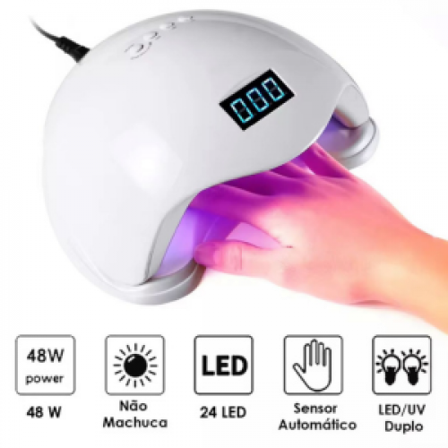 💅 Lámpara LED UV 48W para Uñas